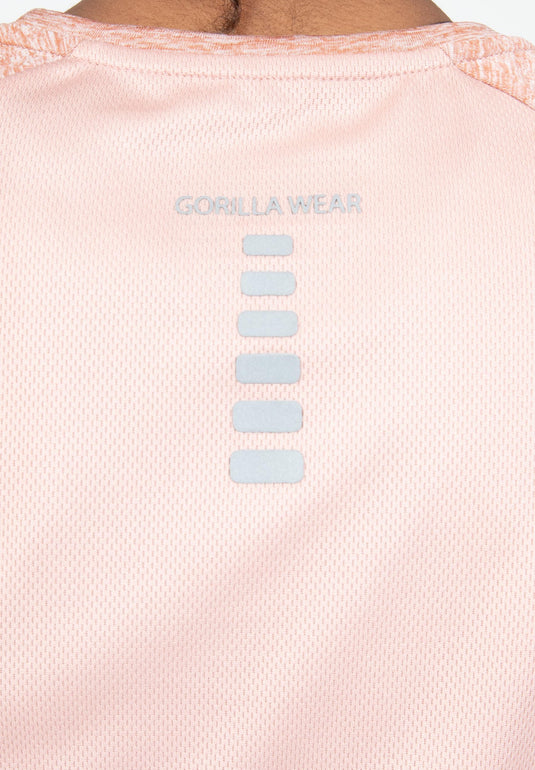 Monetta Performance T-Shirt - Salmon Pink
