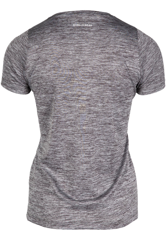Gorilla Wear - Elmira V-Neck T-Shirt - Gray Melange