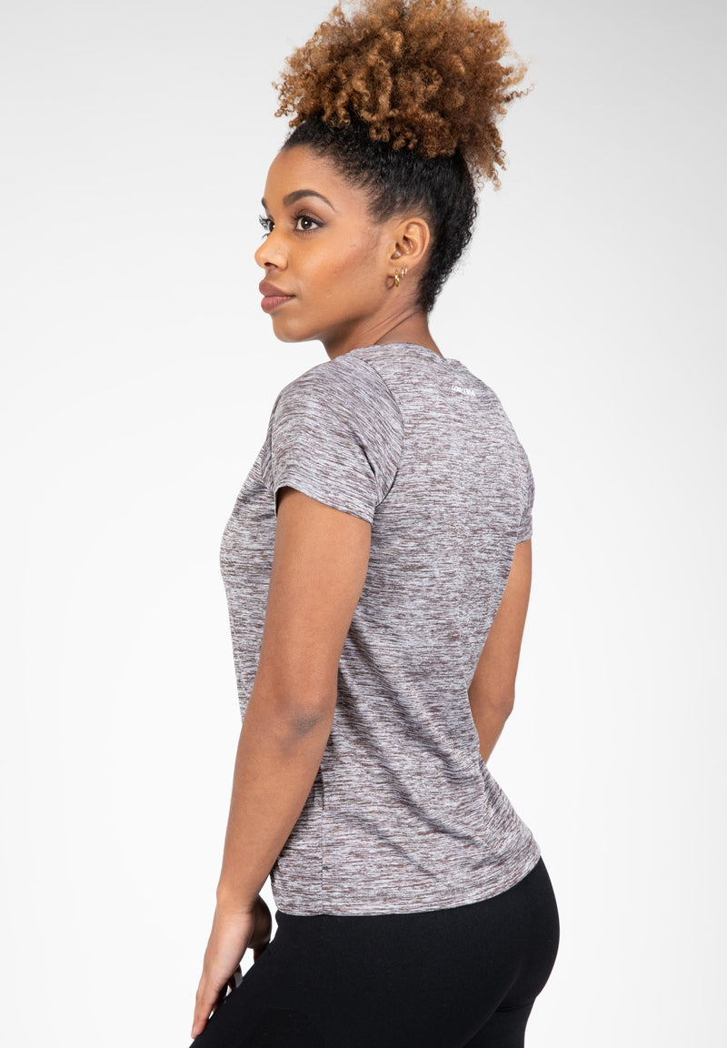 Load image into Gallery viewer, Gorilla Wear - Elmira V-Neck T-Shirt - Gray Melange
