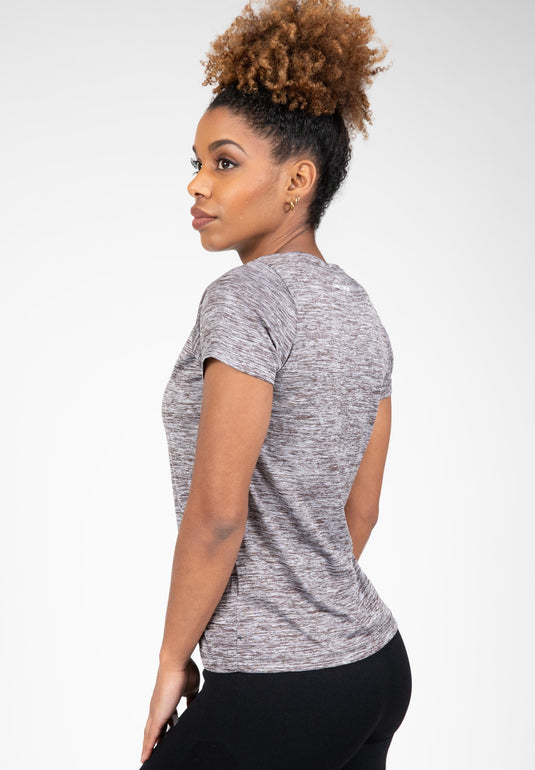 Gorilla Wear - Elmira V-Neck T-Shirt - Gray Melange
