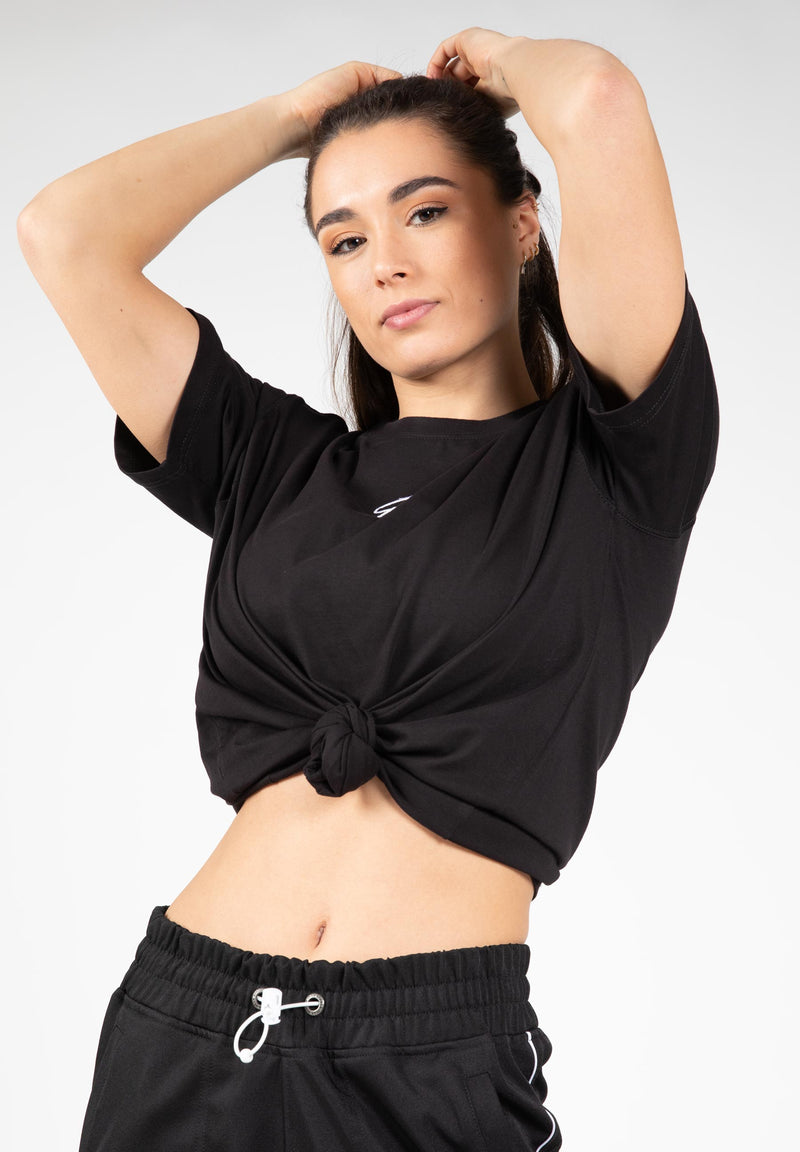 Load image into Gallery viewer, Bixby Oversized T-shirt - Black
