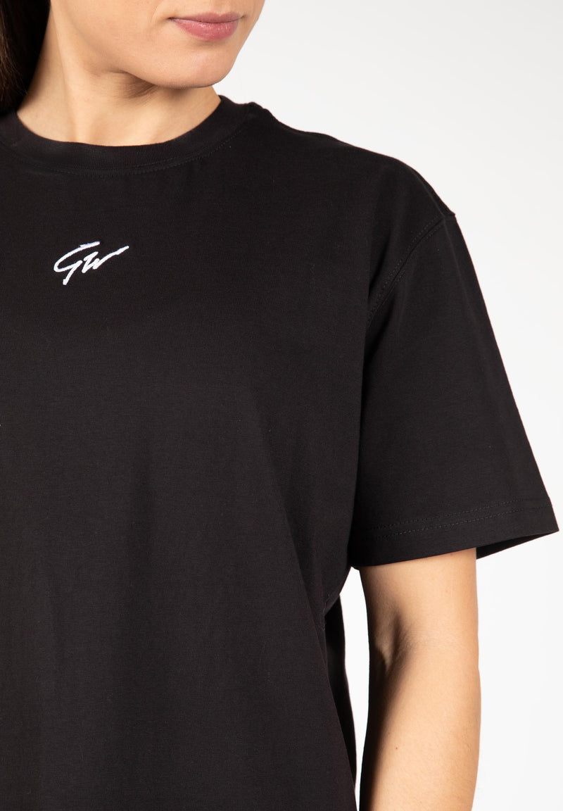 Load image into Gallery viewer, Bixby Oversized T-shirt - Black
