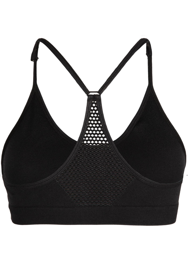 Load image into Gallery viewer, Quincy Seamless Sport Bra - Black
