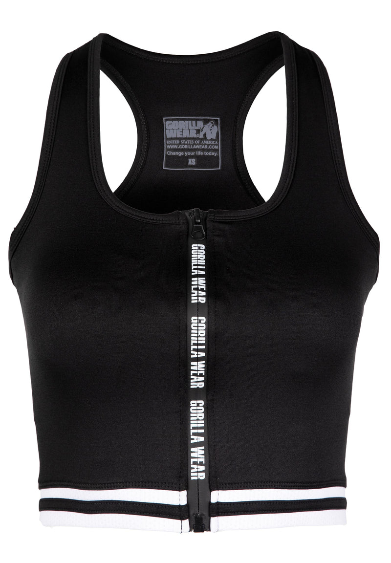 Load image into Gallery viewer, Mesa Zip Top - Black
