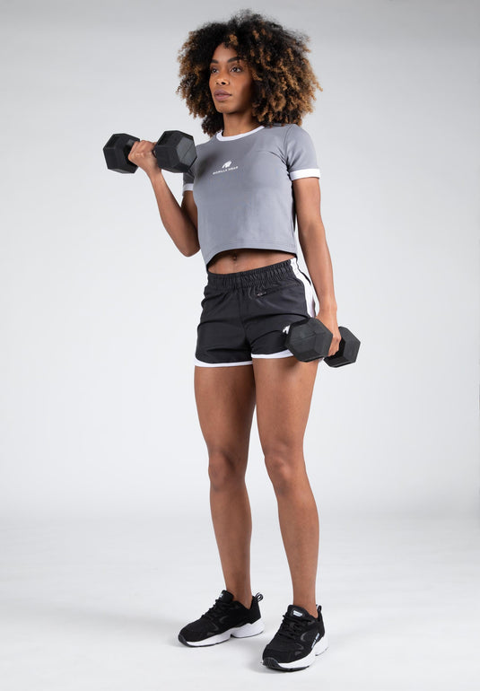 New Orleans Cropped T-shirt - Gray