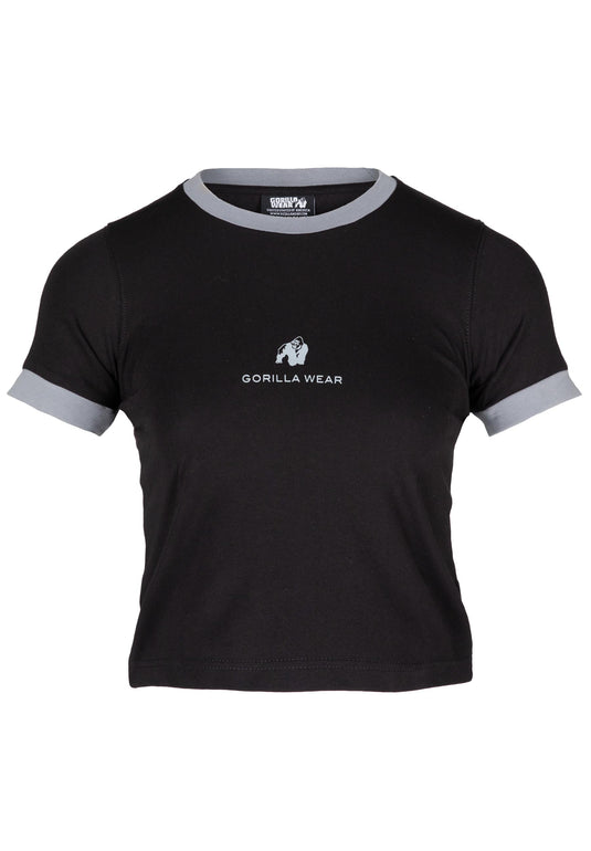 New Orleans Cropped T-shirt - Black