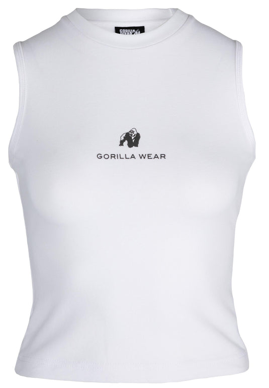 Livonia Crop Top - White