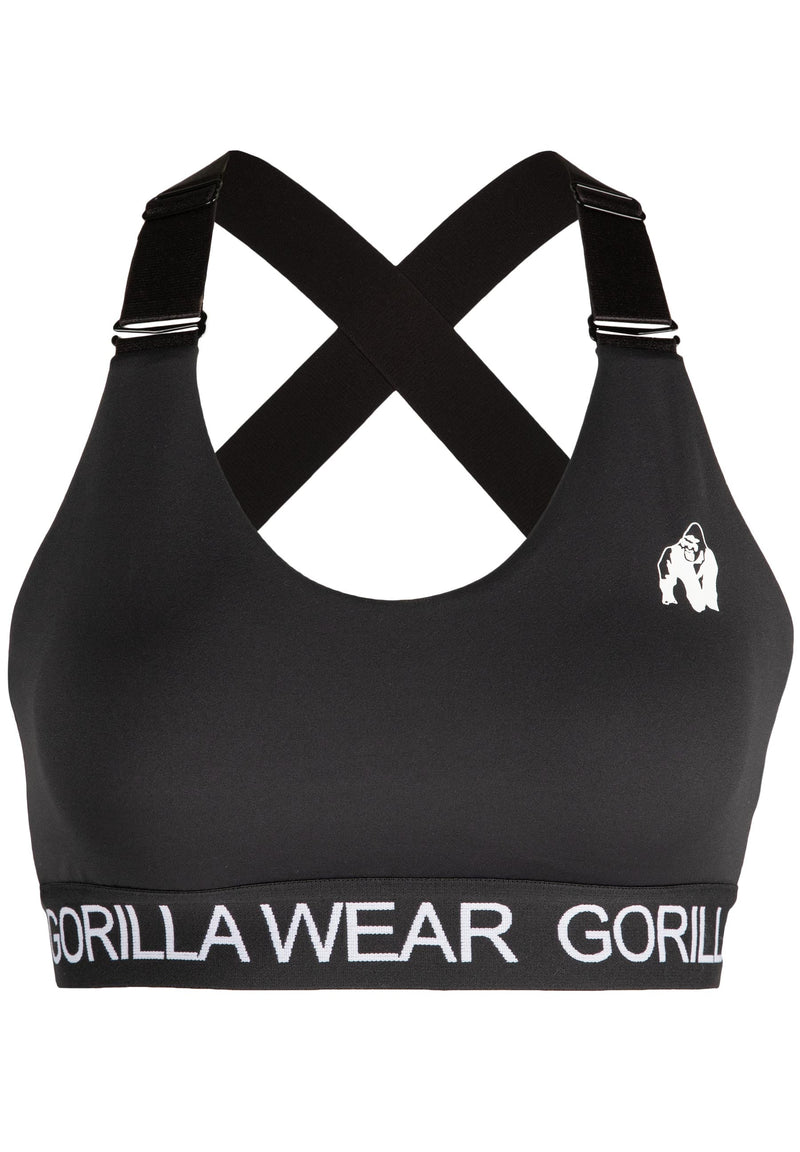 Load image into Gallery viewer, Colby Sports Bra - Black
