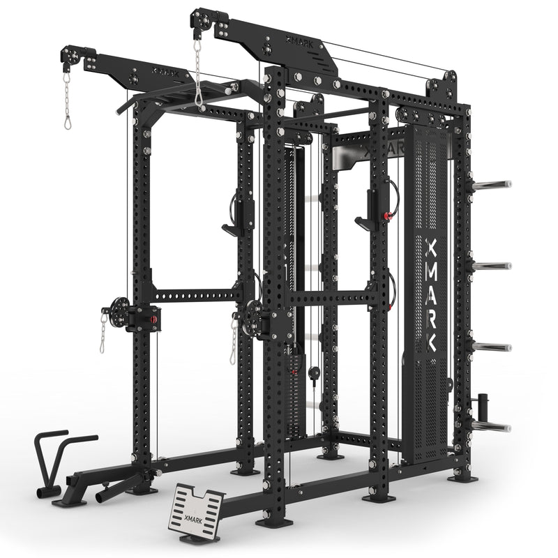 Load image into Gallery viewer, XMARK - Commercial Power Rack Cable Machine, 440 lbs Total Stack Weight
