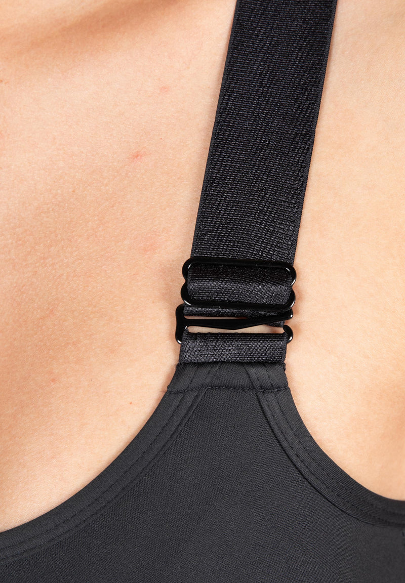Load image into Gallery viewer, Monroe Sports Bra - Black
