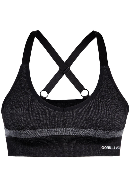 Selah Seamless Sports Bra - Black