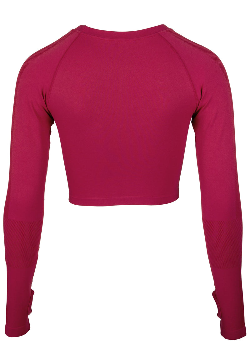 Load image into Gallery viewer, Hilton Seamless Long Sleeve - Fuchsia

