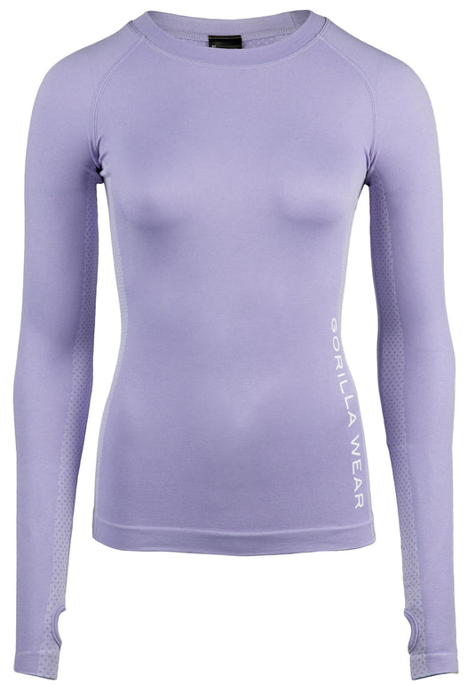 Selah Seamless Long Sleeve - Lilac