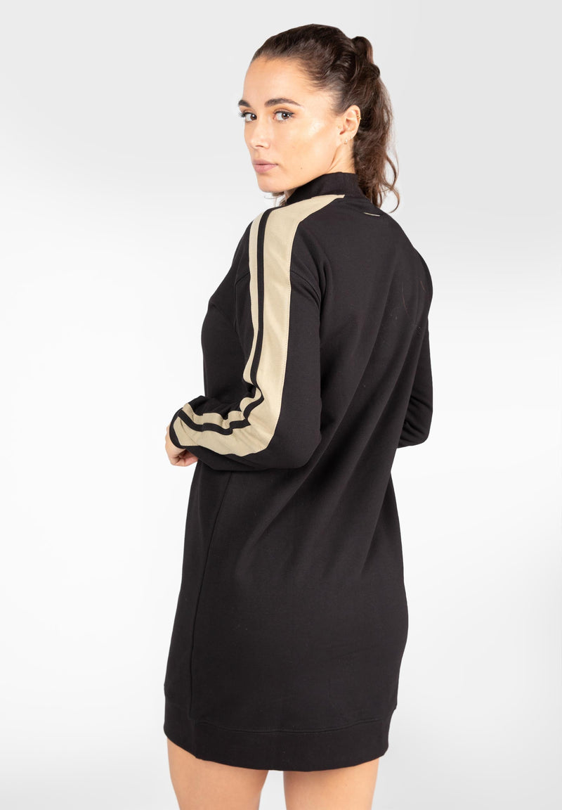 Load image into Gallery viewer, Isabella Sweatshirt Dress - Black
