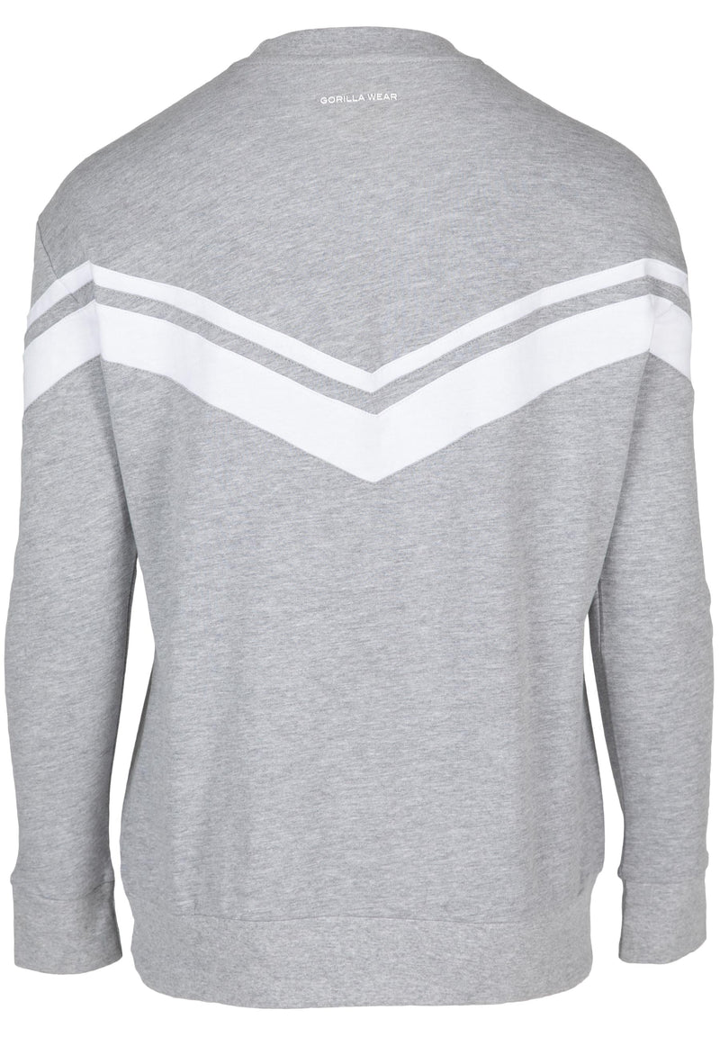 Load image into Gallery viewer, Hailey Oversized Sweatshirt - Gray Melange
