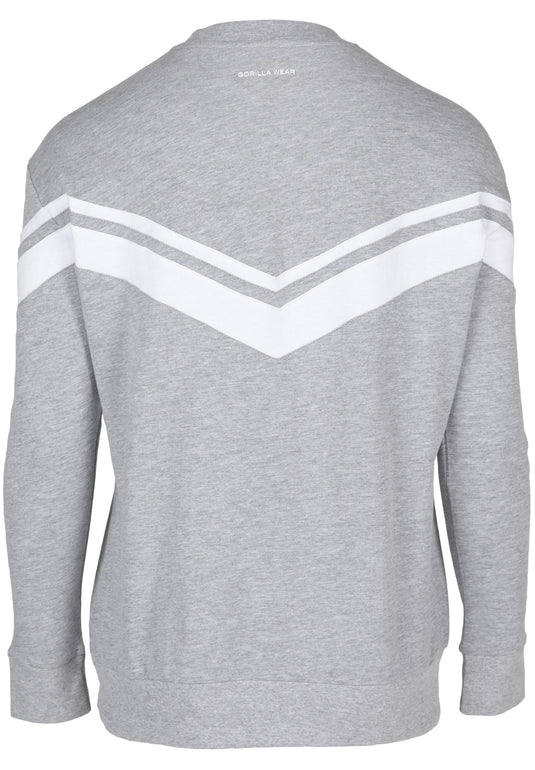 Hailey Oversized Sweatshirt - Gray Melange