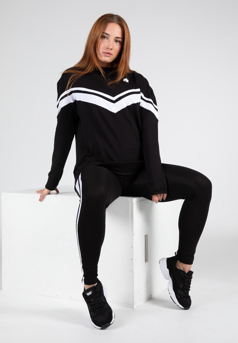 Load image into Gallery viewer, Hailey Oversized Sweatshirt - Black
