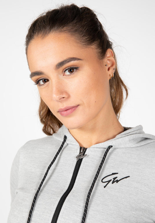 Pixley Zipped Hoodie - Gray