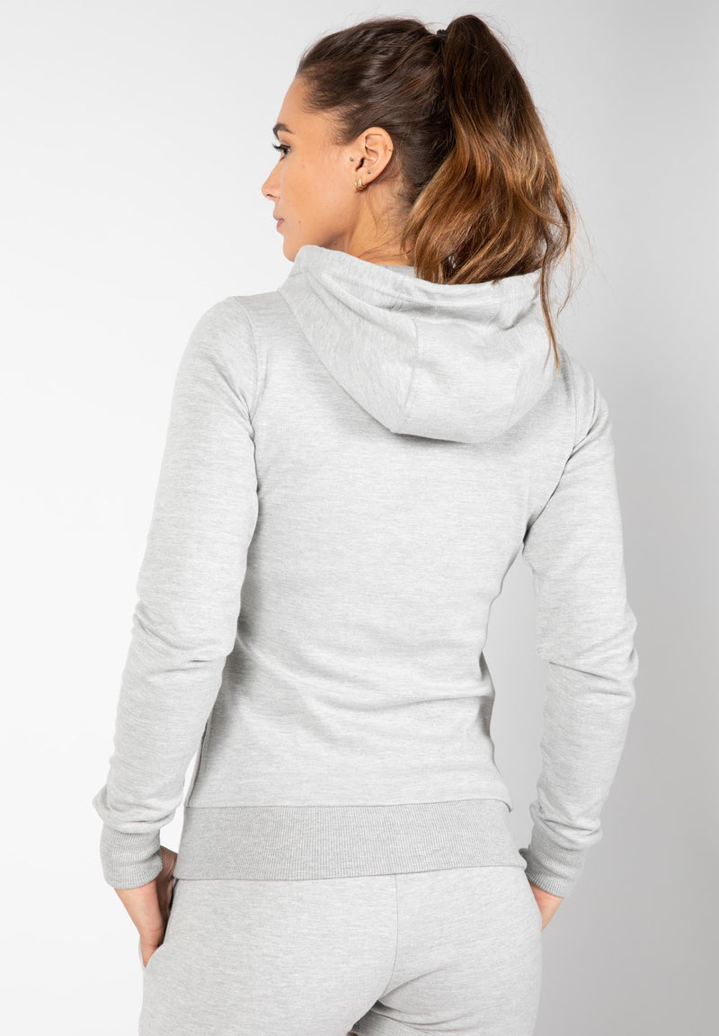 Load image into Gallery viewer, Pixley Zipped Hoodie - Gray
