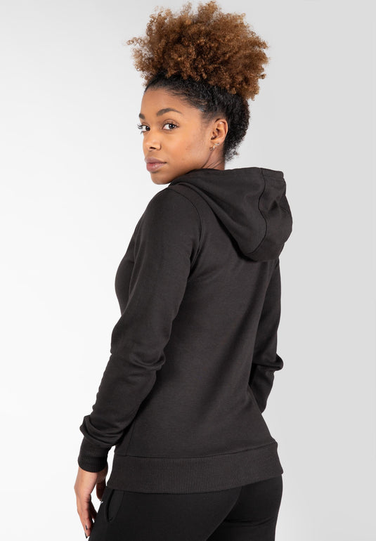Pixley Zipped Hoodie - Black