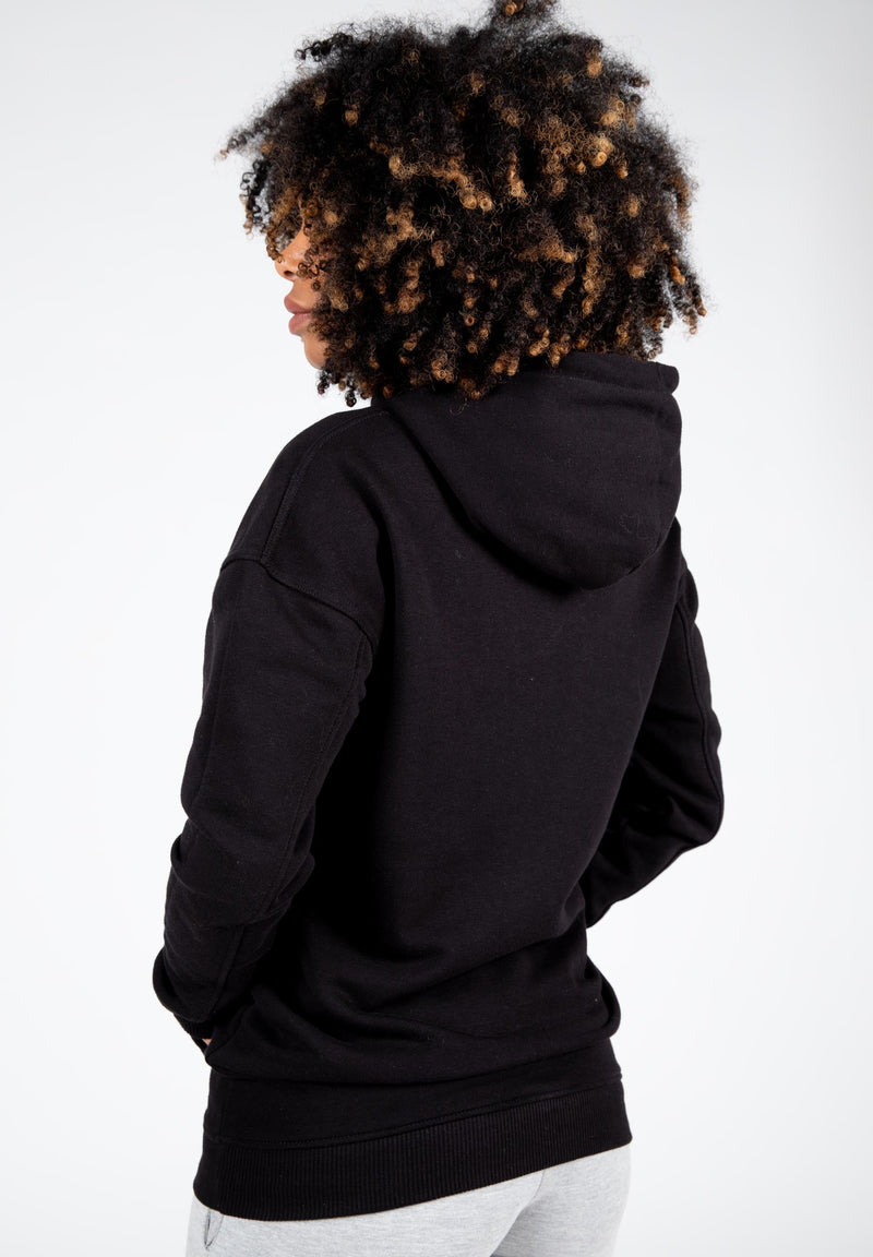 Load image into Gallery viewer, Crowley Women&#39;s Oversized Hoodie - Black
