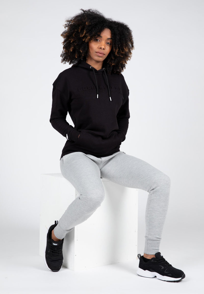 Load image into Gallery viewer, Crowley Women&#39;s Oversized Hoodie - Black
