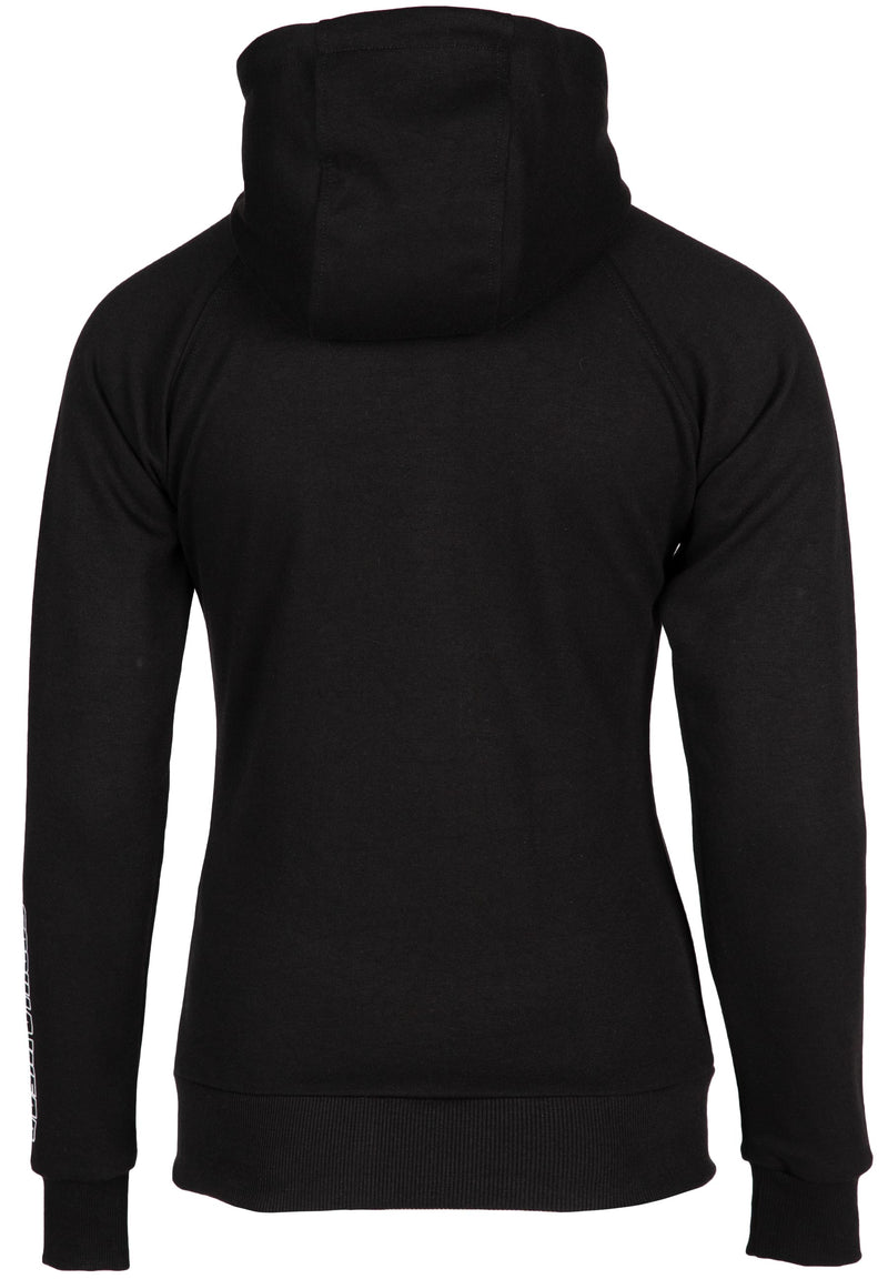 Load image into Gallery viewer, Marion Zipped Hoodie - Black

