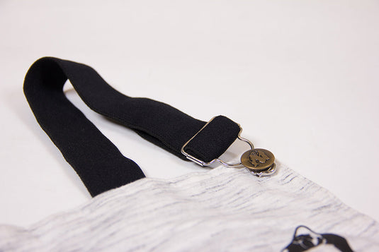 Gorilla Wear - Dolores Dungarees - Gray/Black