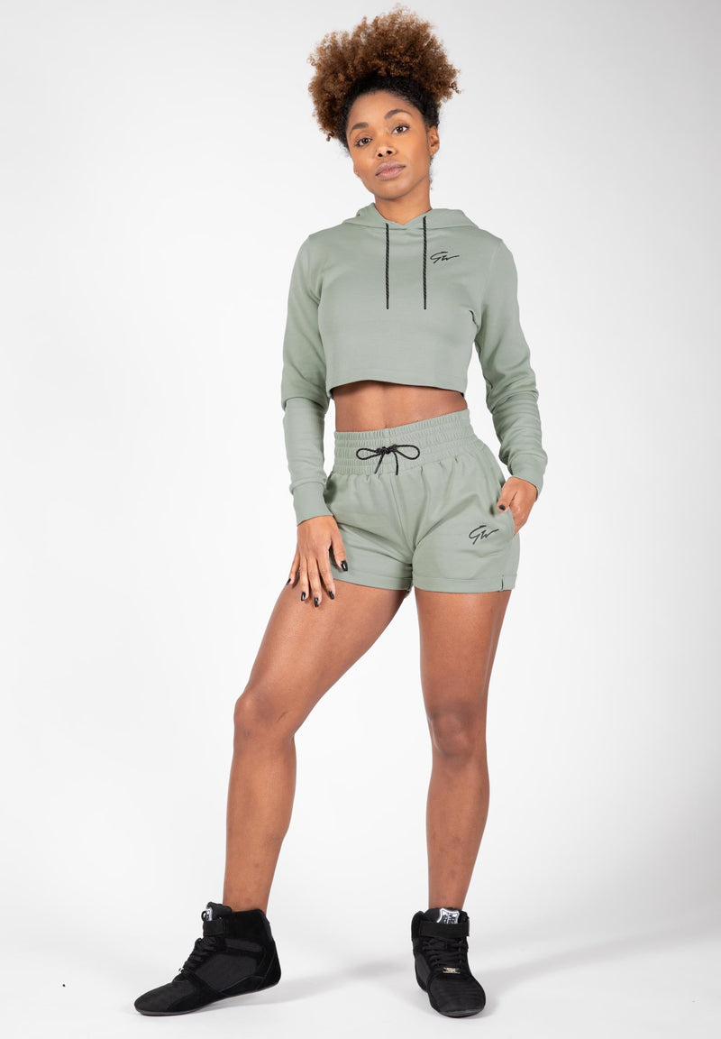 Load image into Gallery viewer, Pixley Sweatshorts - Light Green
