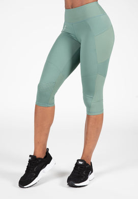 Gorilla Wear - Monroe Cropped Leggings - Green