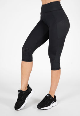 Gorilla Wear - Monroe Cropped Leggings - Black