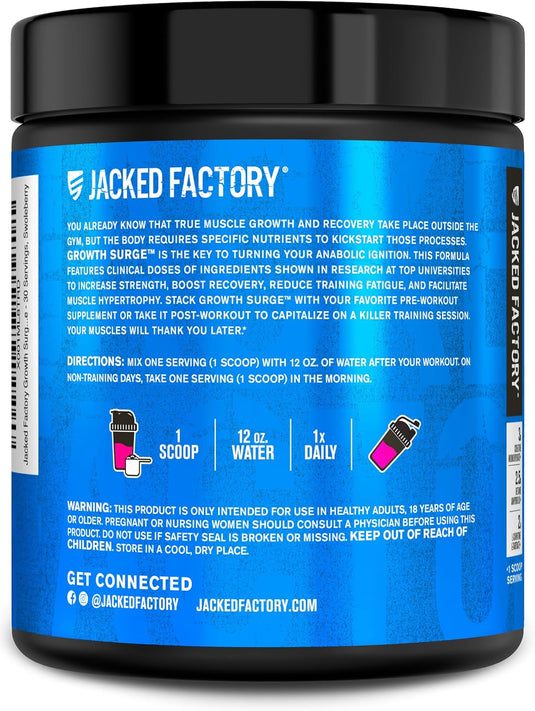 Jacked Factory - Growth Surge - Muscle Builder