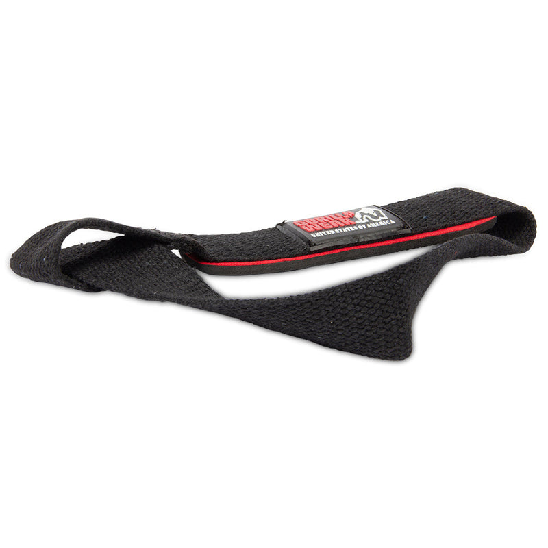 Load image into Gallery viewer, Padded Lifting Straps - Black/Red
