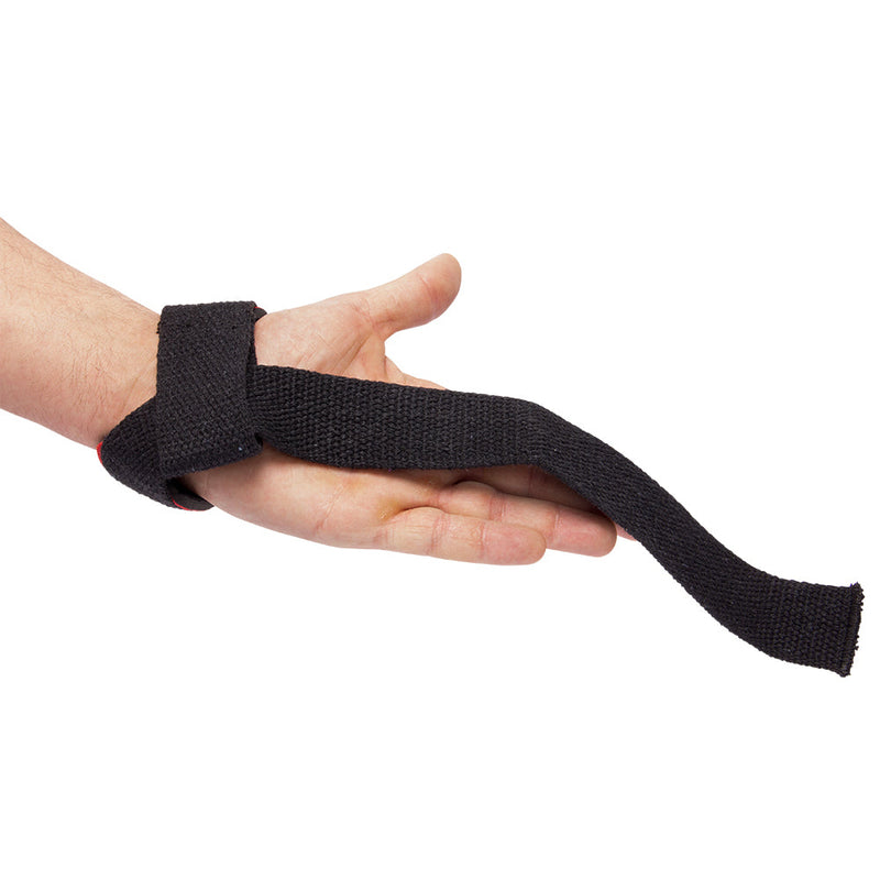 Load image into Gallery viewer, Padded Lifting Straps - Black/Red
