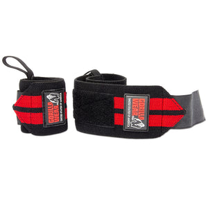 Gorilla Wear - Wrist Wraps Pro - Black/Red