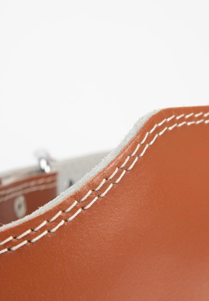 Load image into Gallery viewer, GW 6- Inch Padded Leather Lifting Belt - Brown
