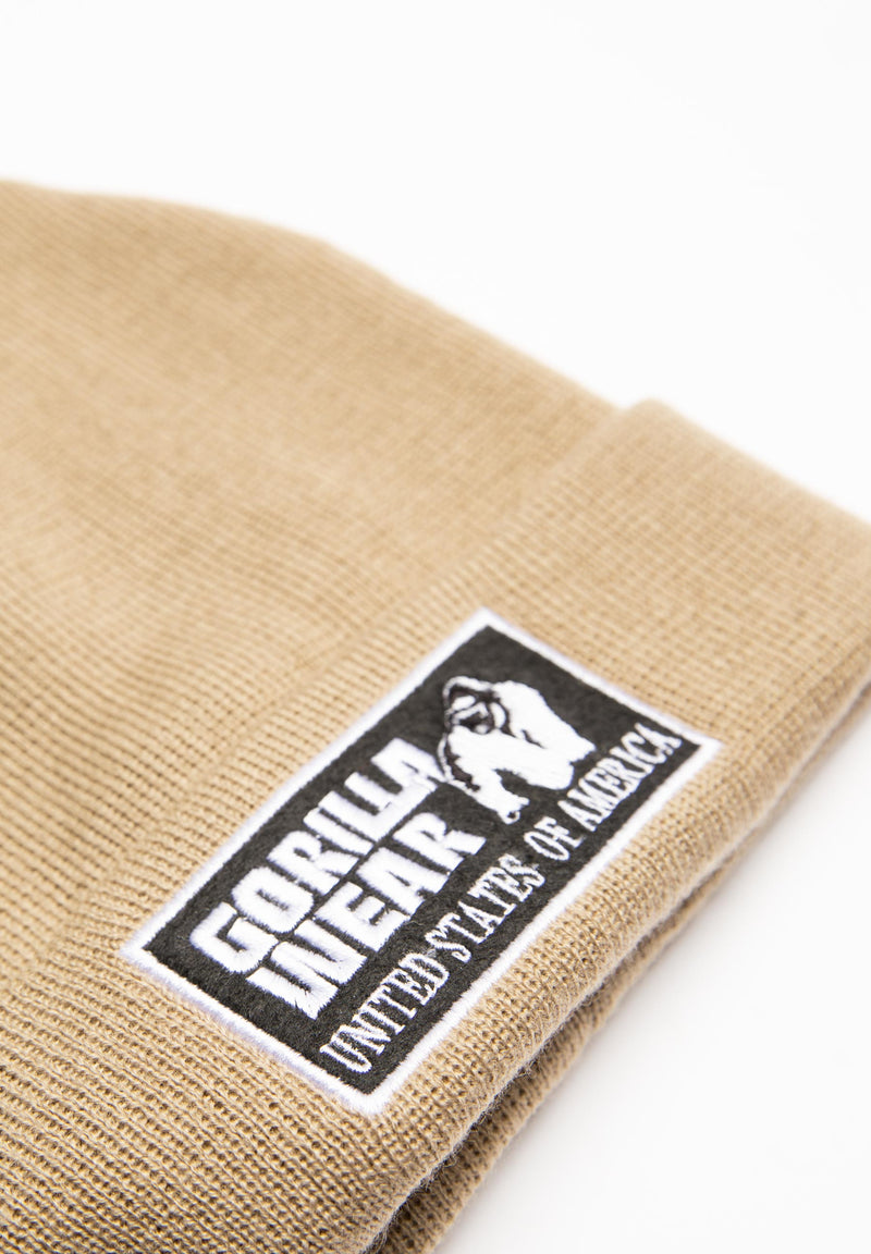Load image into Gallery viewer, Vermont Beanie - Beige - Unisex

