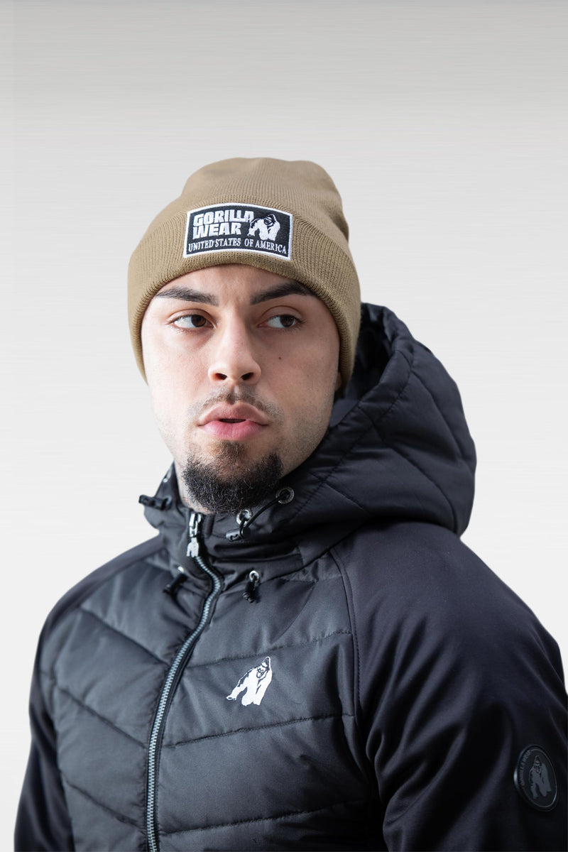 Load image into Gallery viewer, Vermont Beanie - Beige - Unisex
