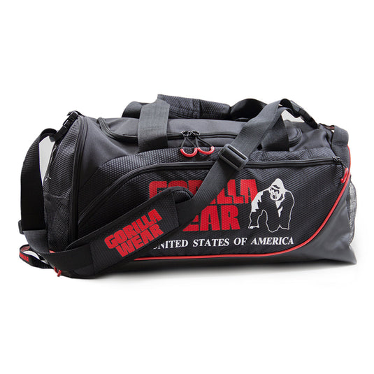 Jerome Gym Bag -  Black/Red