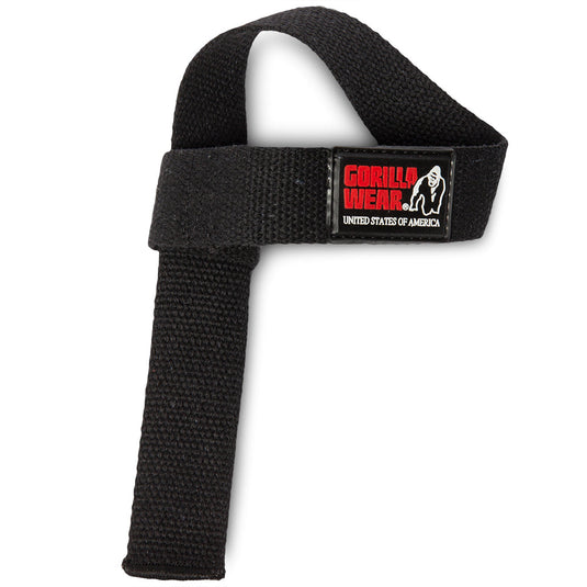 Non-Padded Lifting Straps - Black