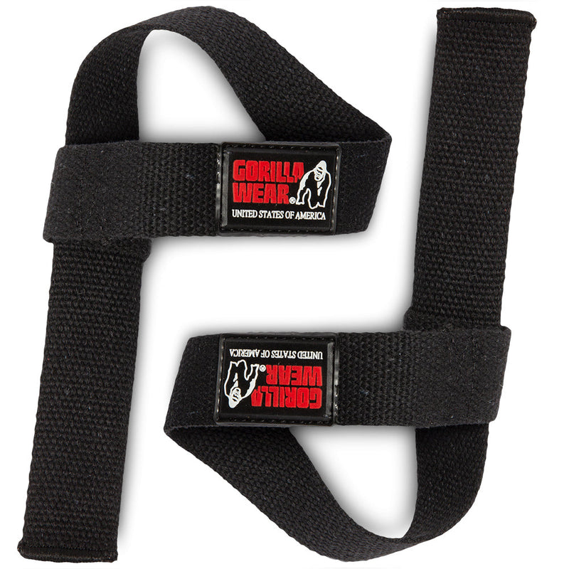 Load image into Gallery viewer, Non-Padded Lifting Straps - Black
