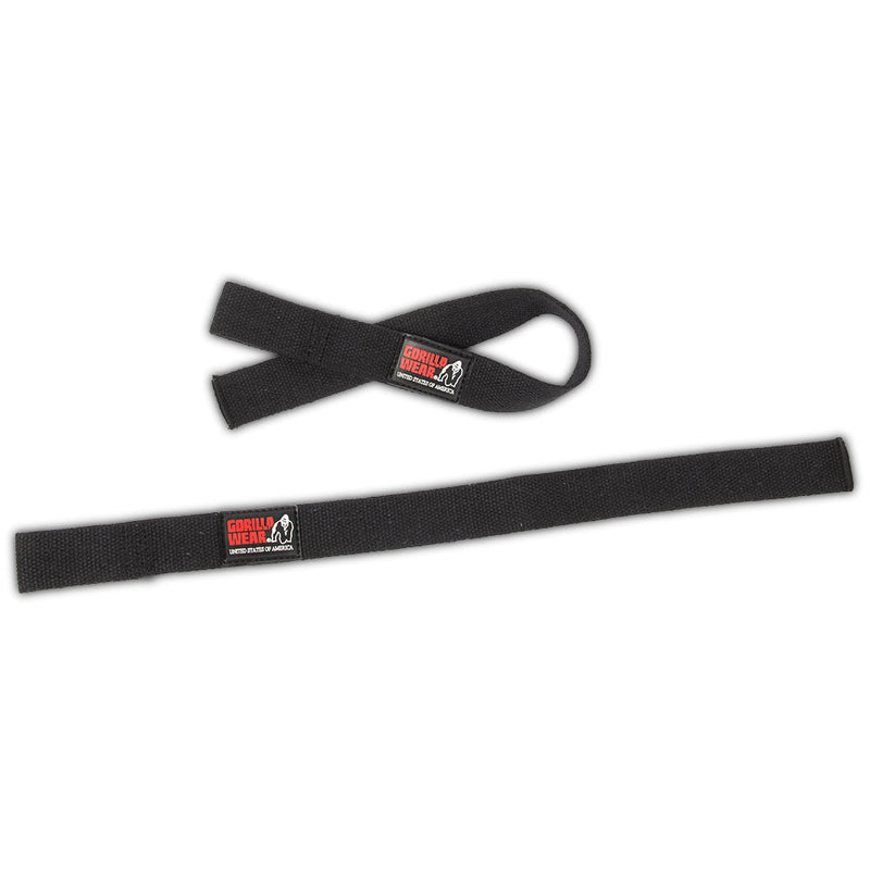 Load image into Gallery viewer, Non-Padded Lifting Straps - Black
