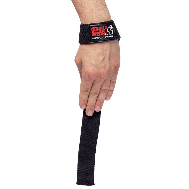 Load image into Gallery viewer, Non-Padded Lifting Straps - Black
