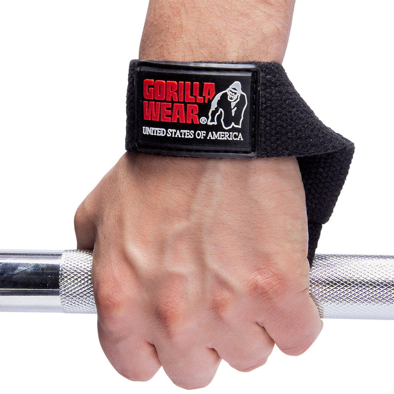 Load image into Gallery viewer, Non-Padded Lifting Straps - Black
