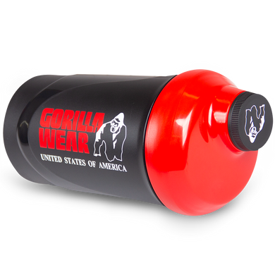 Gorilla Wear - Wave Shaker 20.3 oz - Black/Red
