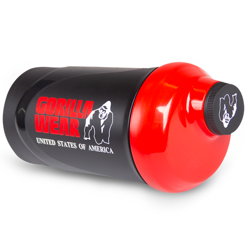 Gorilla Wear Wave Shaker 20.3 oz - Black/Red