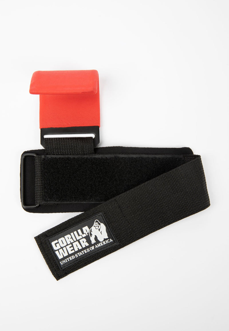 Load image into Gallery viewer, Weight Lifting Hooks - Black/Red
