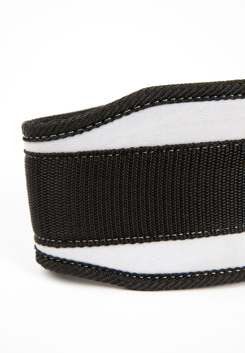 Load image into Gallery viewer, Gorilla Wear 4-inch Women Lifting Belt - Black/White
