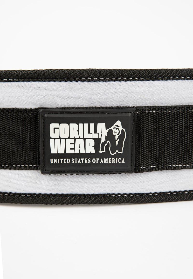 Load image into Gallery viewer, Gorilla Wear 4-inch Women Lifting Belt - Black/White
