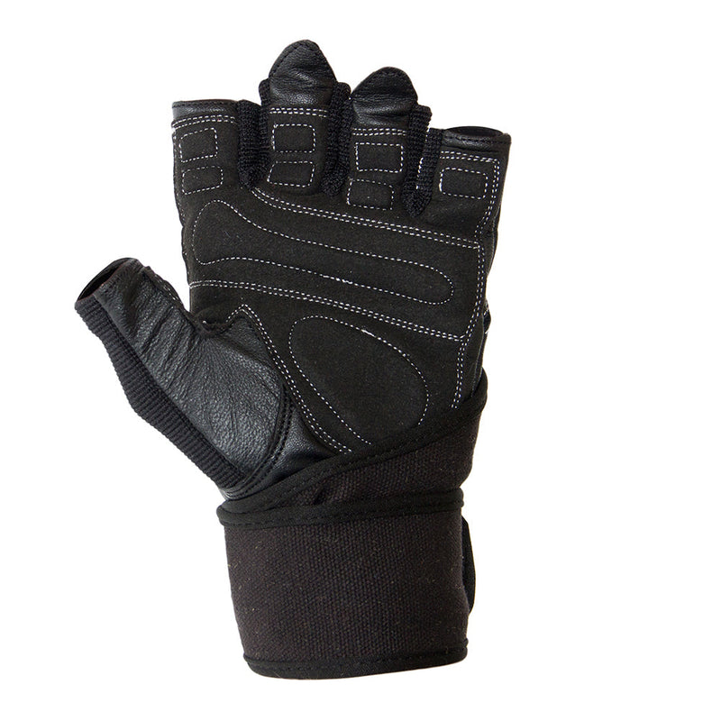 Load image into Gallery viewer, Dallas Wrist Wrap Gloves - Black
